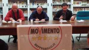 Incontro in Comune M5S