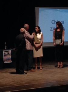 premiazione Chiara Zappia