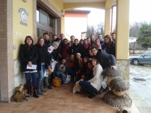 sosta all 'azienda Artigiana funghi di Luigi Belmonte20150121_122759