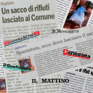 Gagliato, la notizia sul “sacco di rifiuti” vola in tutt’Italia e all’estero