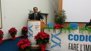 Il saluto del Presidente della Provincia di Catanzaro Enzo Bruno al congresso regionale di Legacoop