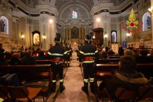 Catanzaro – Celebrata la Festività di S. Barbara Patrona dei Vigili del Fuoco